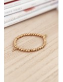 Gold-colored bead bracelet BZI010 - Online store - Boutique